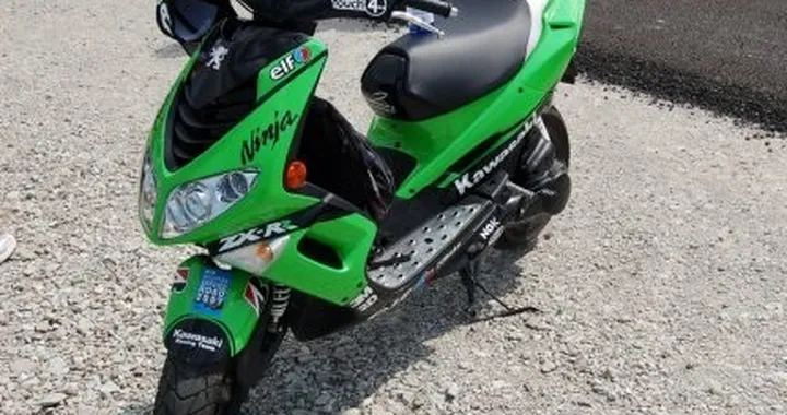 Foto del giorno: Ninja ZX-RR, lo scooter