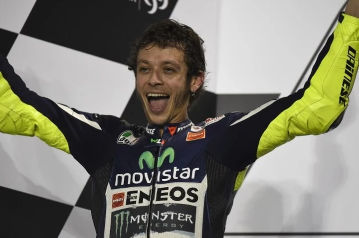 Valentino Rossi secondo a Losail: 