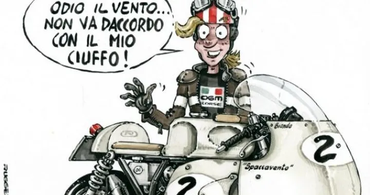 Moto d'epoca: aerodimanica estrema