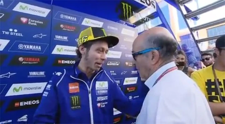 MotoGP, Ezpeleta: Rossi un grande, ma non c'è stato biscotto