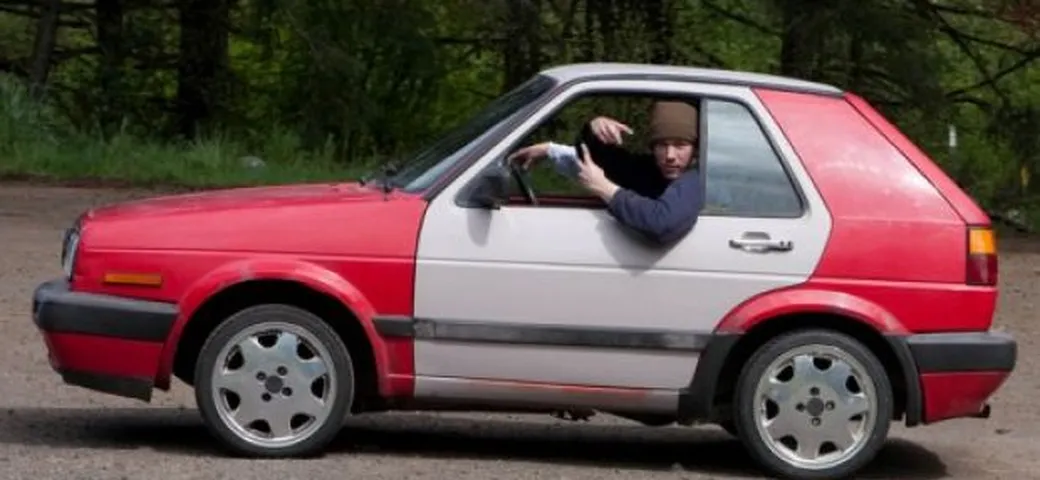Una Volkswagen Golf Mk II dall'interasse troppo corto