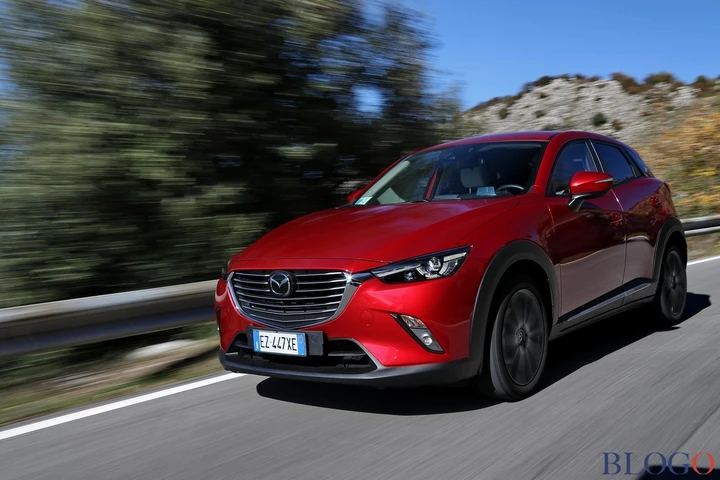 Mazda CX-3 1.5 Skyactiv-D Exceed: la prova su strada