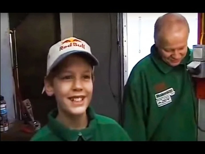 Formula 1, Sebastian Vettel: da bambino in kart