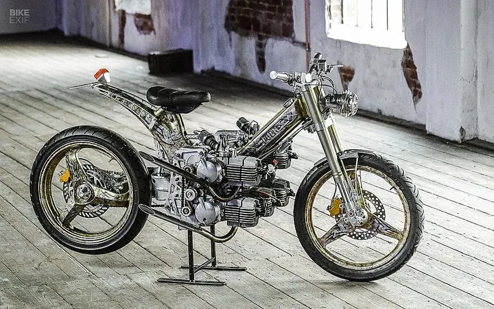 Puch Maxi a 5 cilindri: il ciclomotore più folle di sempre