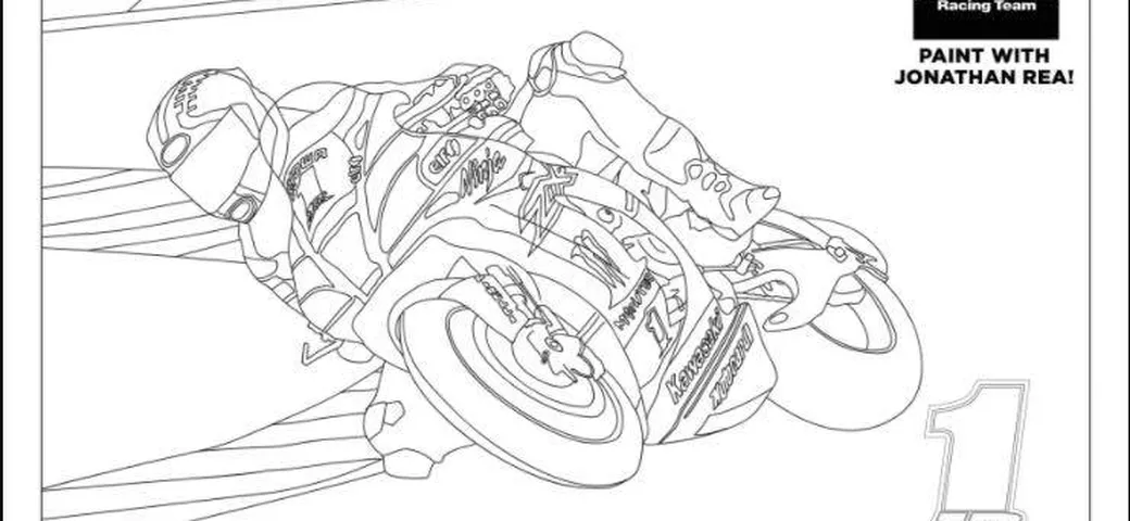 Il lockdown per creativi: Harley-Davidson, Kawasaki e Suzuki da colorare