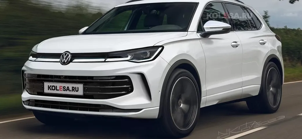 Nuova Volkswagen Tiguan: un render mostra il design definitivo