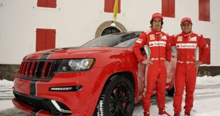 Jeep: due Grand Cherokee SRT8 per Fernando Alonso e Felipe Massa