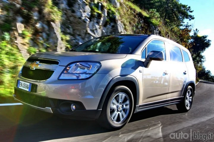 Chevrolet Orlando 1.8 GPL: la nostra prova su strada