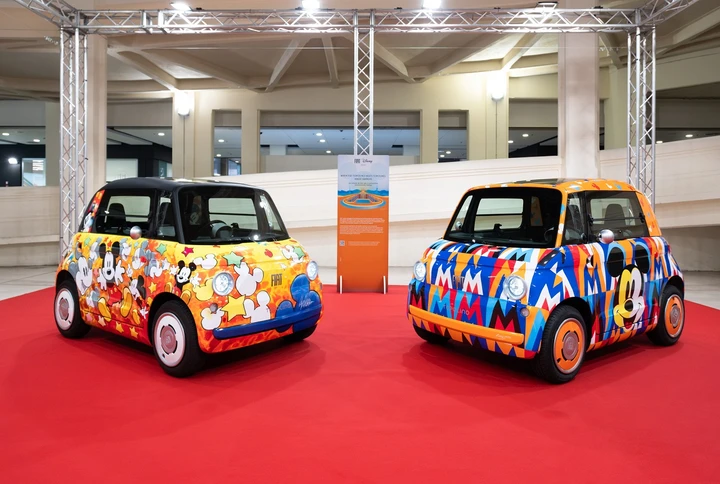 Fiat Topolino: le one-off dedicate a Mickey Mouse in esposizione al Lingotto