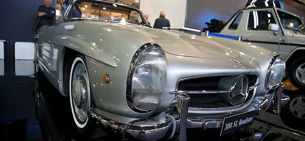 Mercedes al salone di auto e moto d'epoca di Padova 2018: 300 SL protagonista