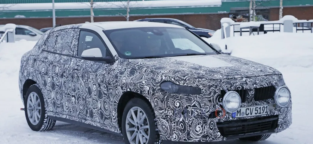 BMW X2: nuove foto spia sulla neve