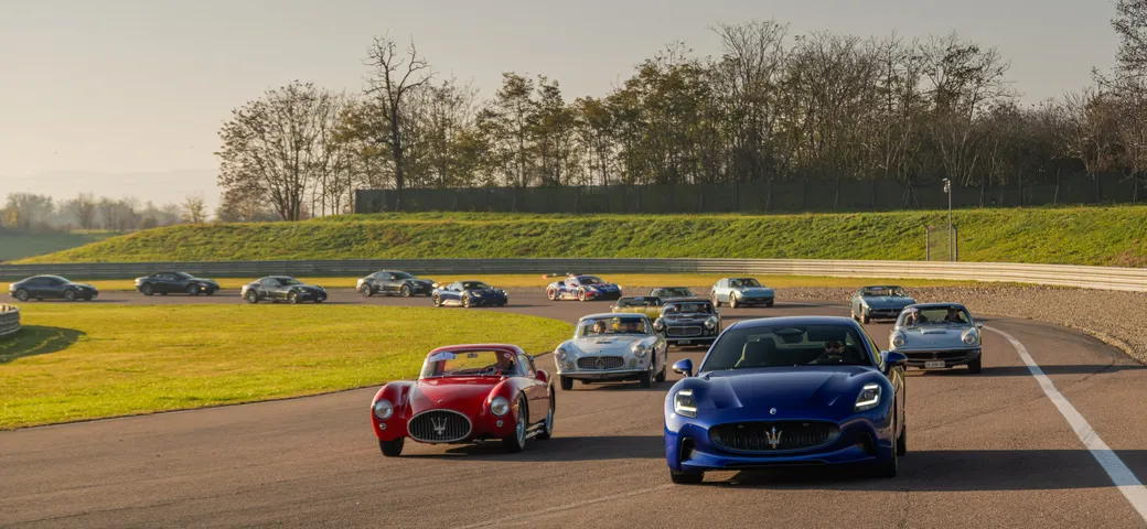 Maserati celebra i 110 anni a Modena con la Tridente Experience