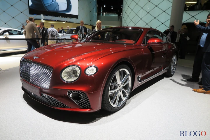 Bentley al Salone di Francoforte Live