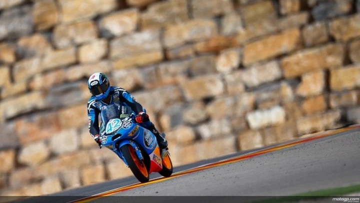 Moto3: Alex Rins su Vinales nelle FP2 ad Aragon