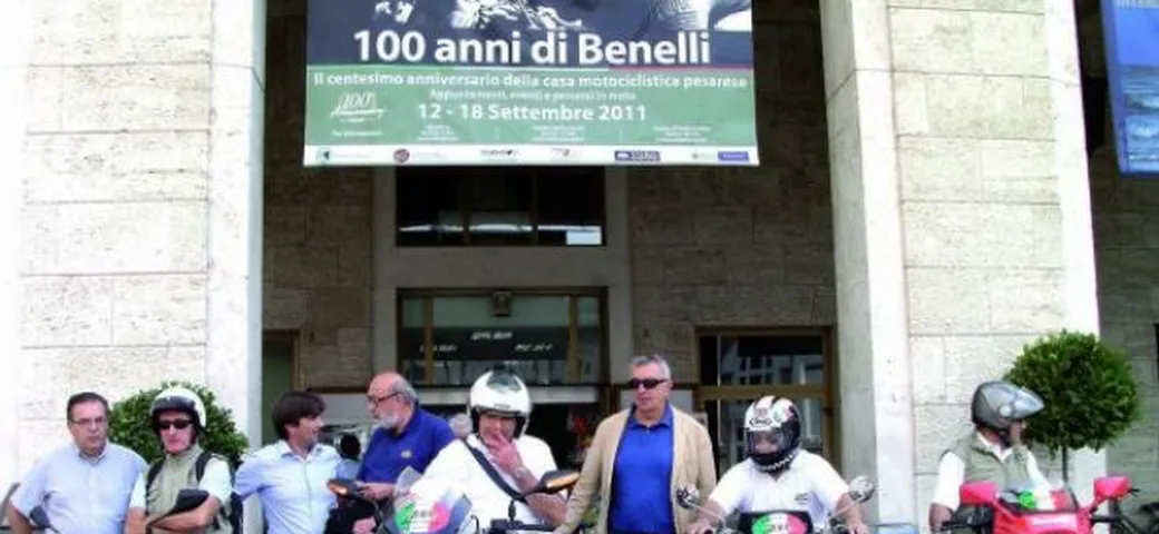 Raid Benelli Europa per onorare i 100 anni della Benelli