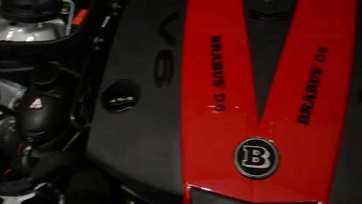 Mercedes CLS Shooting Brake Brabus in  video