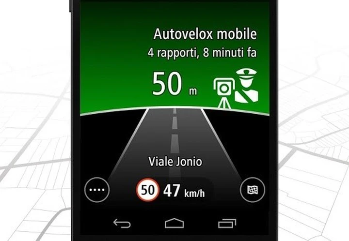 TomTom: arriva la app che rileva gli autovelox