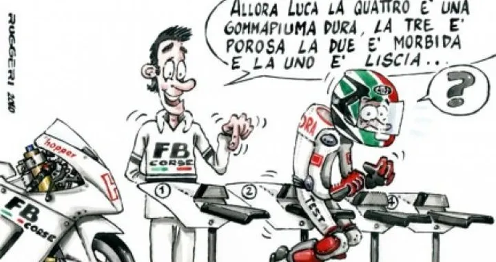 Luca Cadalora tester FB Corse