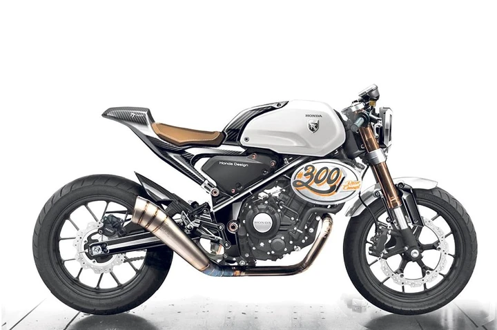 Honda brevetta il design della CB300 