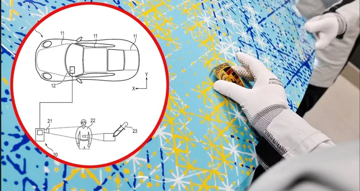 Porsche brevetta la vernice dinamica: auto cambiano colore su comando