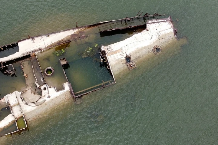 Prahovo, il Danubio svela i relitti della Seconda guerra mondiale