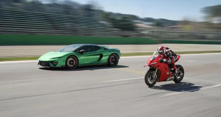 Temerario vs Panigale V4: la sfida epica tra Lamborghini e Ducati a Imola