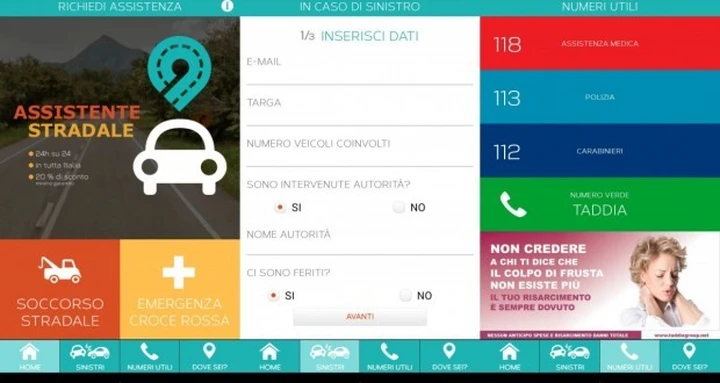 Le migliori app per auto: Assistente Soccorso Stradale