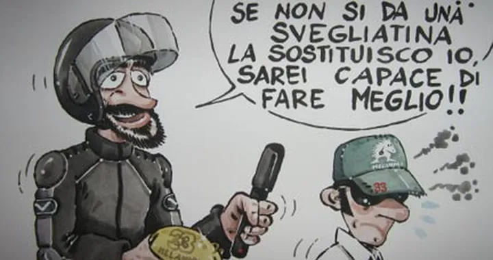 Consegna del Tapiro a Marco Melandri