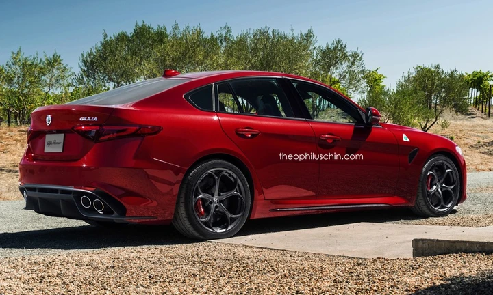 Alfa Romeo Giulia: i render di Station Wagon e Fastback