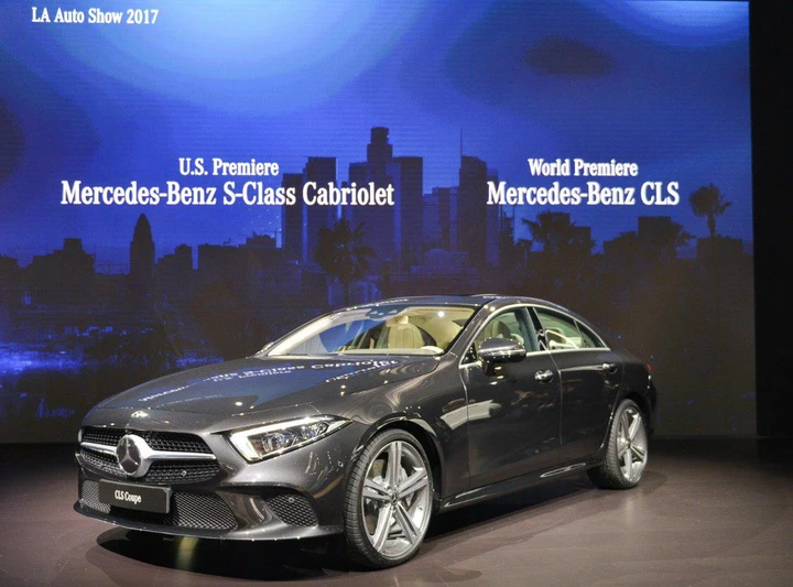 Mercedes CLS 2018 al Salone di Los Angeles