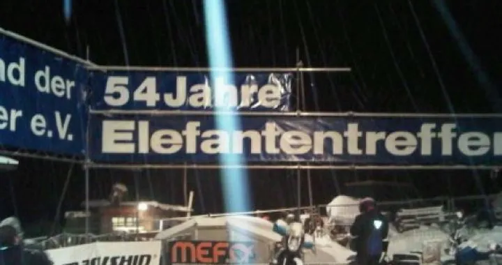 Motoblog @ Elefantentreffen 2010: arrivo