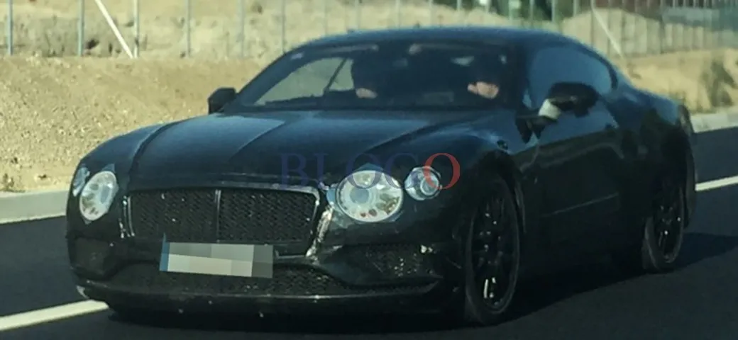 Bentley Continental GT: foto spia di un nostro lettore