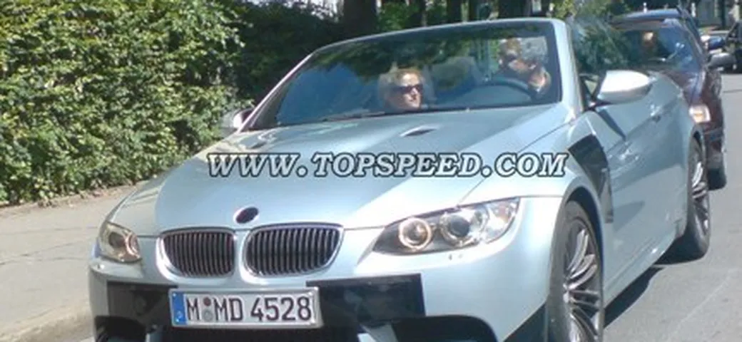 BMW M3 Cabrio E93 - foto spia