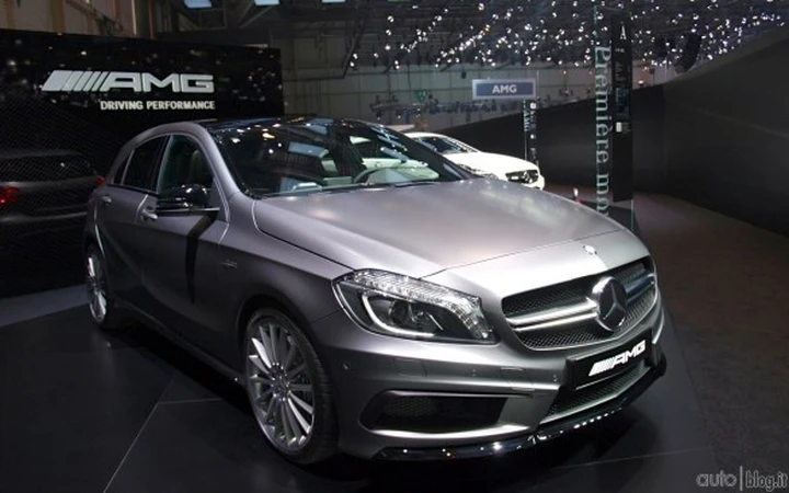Mercedes A 45 AMG - Salone di Ginevra 2013 Live