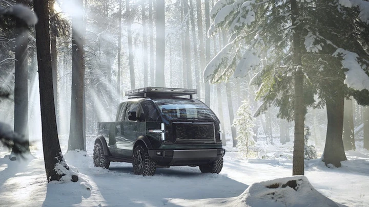 Canoo: il pick-up elettrico che diventa anche camper