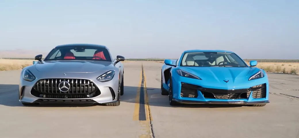 Chevrolet Corvette C8 Z06 vs Mercedes-AMG GT 63: U-Drag stellare | Video