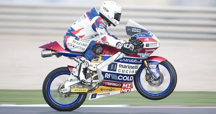Test Moto3 Qatar, Fenati 1° e "contento" nel Day-2