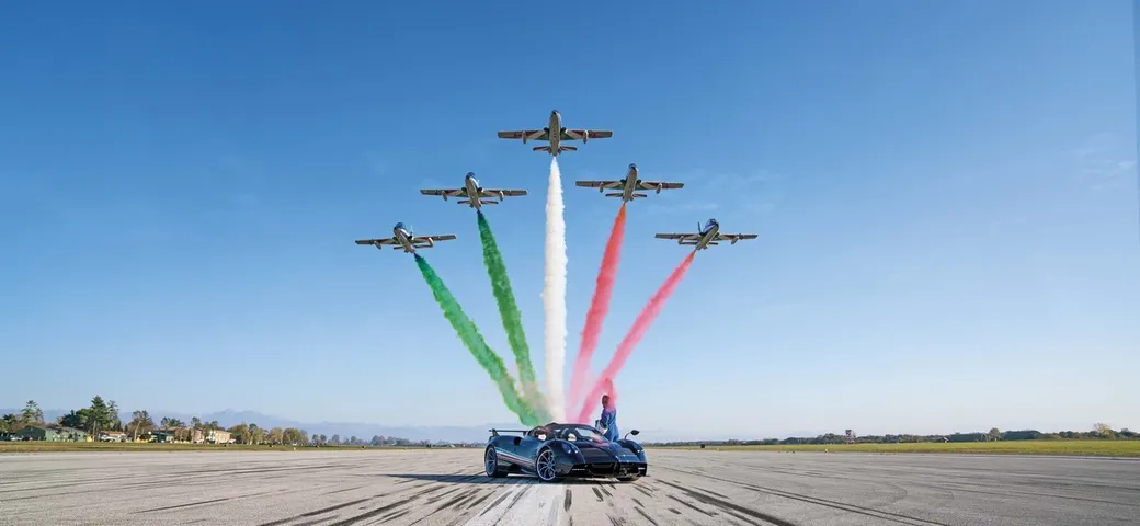 Pagani Huayra: serie speciale Tricolore