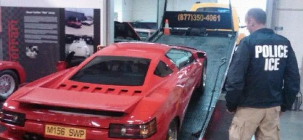 Cizeta V16T: un esemplare sequestrato negli Stati Uniti