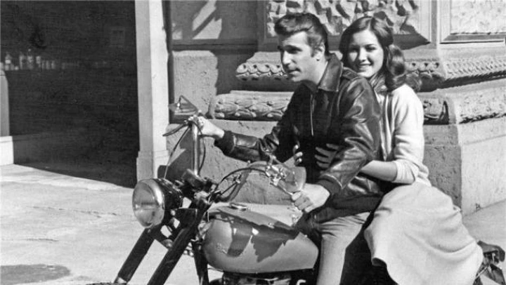 La Triumph Trophy TR5 di Fonzie all'asta