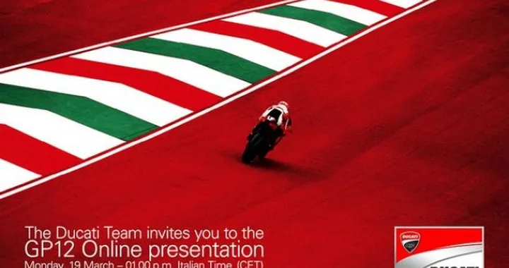 Presentazione online della Ducati GP12 di Rossi e Hayden