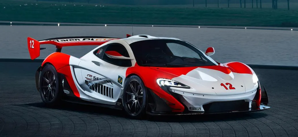McLaren P1 GTR: una livrea speciale celebra Ayrton Senna