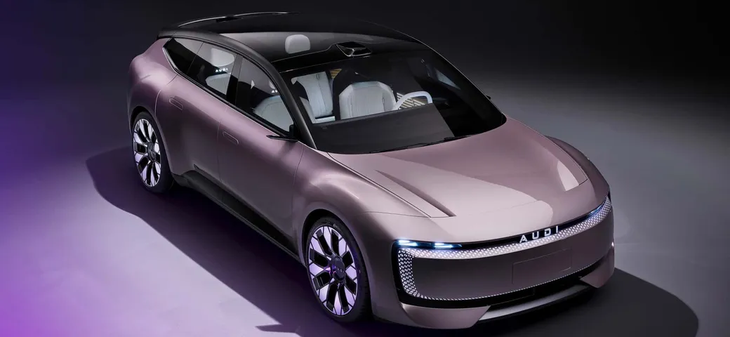 AUDI E Concept: il debutto in Cina senza gli iconici anelli