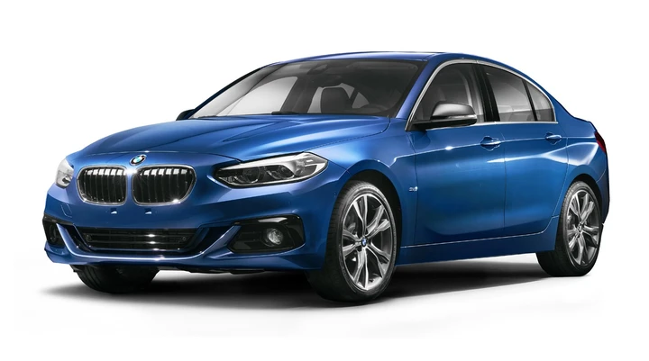 BMW Serie 1 Berlina: prima foto della 3 volumi