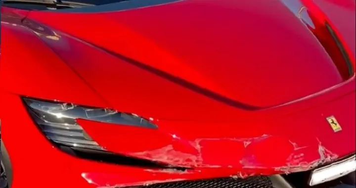Ferrari SF90 Stradale: incidente durante il test drive a Dubai [Video]