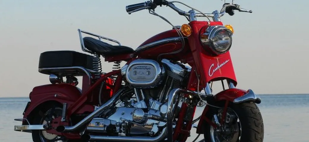 Special: uno scooter Cushman Eagle con motore Sportster Harley-Davidson
