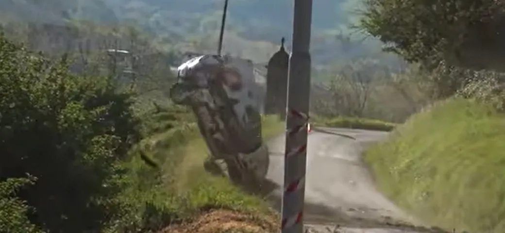 L'incidente di Paolo Andreucci al Rally Adriatico [Video]