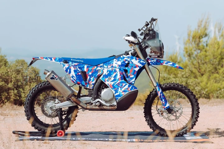 ZXMoto sfida la Dakar 2027 con Ebster e la nuova 450 Rally