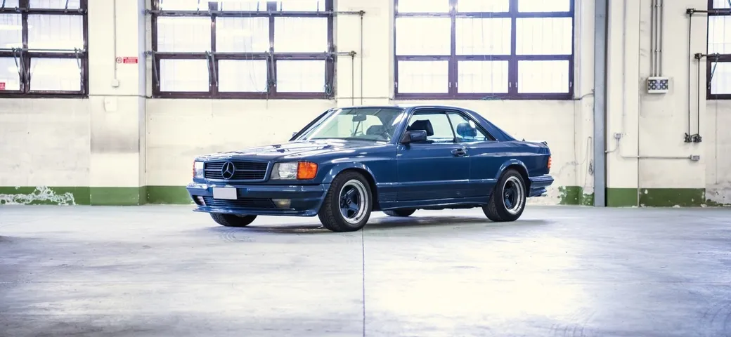 Mercedes-Benz 500 SEC AMG Wide Body all'asta da Bolaffi