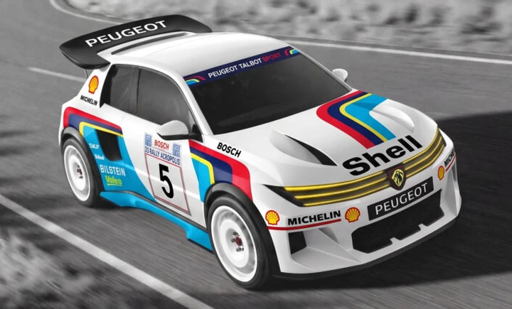 Peugeot E-T16, 816 CV e livrea da rally: il sogno di una nuova 205 Turbo 16
